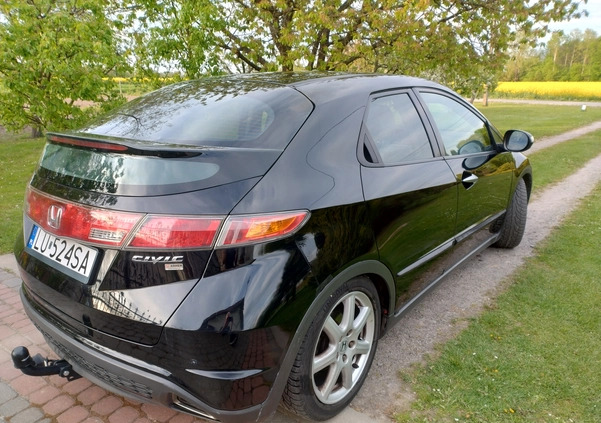 Honda Civic cena 27000 przebieg: 200000, rok produkcji 2008 z Lublin małe 191